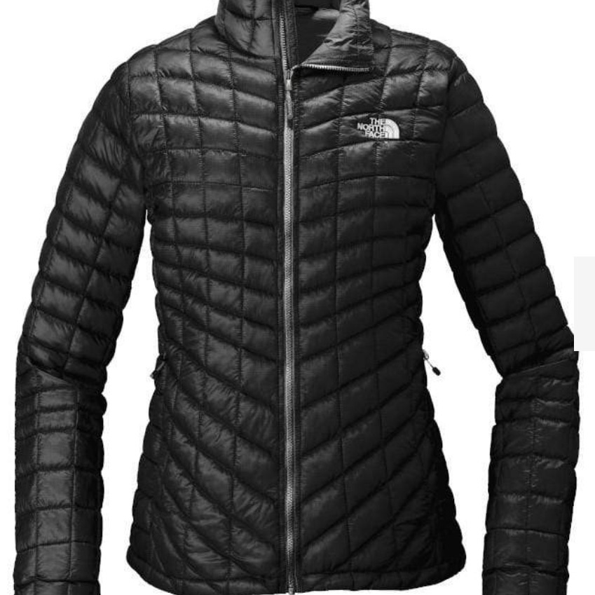 The North Face Black Puffer Jacket With Thermoball Insulation Msrp $256 Size M